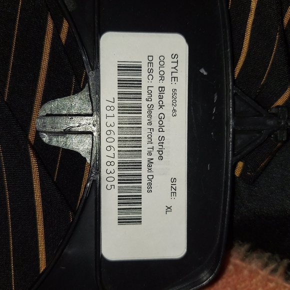 BRAND NEW, NEVER WORN Missy XL V neck maxi dress - Picture 2 of 2